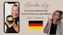 create professional authentic ugc videos in german, deutsch