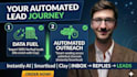set up cold email automation with instantly ai, smartlead and clay