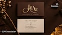 design a luxury business card