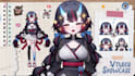 design live2d vtuber model, 2d vtuber rigging, vtuber character, vtuber avatar