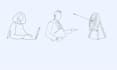 draw minimal modern line art illustration
