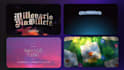 design a custom music visualizer with lyric