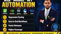 automate web mobile and API testing using selenium and appium
