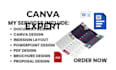 design and format professional documents in canva, indesign or powerpoint