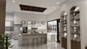 create custom home interior design with realistic render