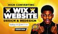 build wix website, design wix or redesign wix website with SEO for your business