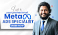 setup instagram, facebook ads for ecommerce store as a meta ads expert