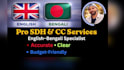 create professional sdh captions and srt subtitles for video