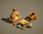 create 3d game assets in pbr or stylized