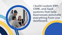 develop custom business or retail CRM system, erp system for fast sale