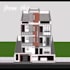design modern luxury house elevation with realistic 3drender