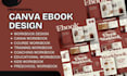 design digital travel planner journal canva ebook training guide workbook pdf