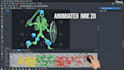 create smooth 2d character animation in spine 2d