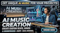 custom ai music or jingles for your project