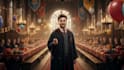 create a harry potter style wizard happy birthday video message