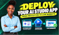 google ai studio app deployment, ai studio cloud run, studio firebase, fix bug