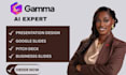 design stunning gamma ai presentations, pitch decks, documents and websites