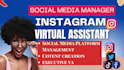 instagram virtual assistant creative assistant followers boosting canva post