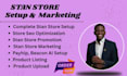setup stan store, payhip, beacon ai, product listing