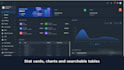 build a responsive react admin dashboard with material UI