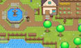 do top down pixel art tileset, tilemap, rpg game assets and pixel background