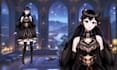 draw anime vtuber character reference sheet for oc or furry