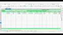 create an excel system for crop harvest and sharecropping management