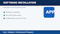 technical support IT help desk support os and software installation