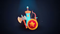 create stylized cartoon 3d props game ready for unity and unreal