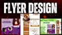 design a professional flyer for your business and events