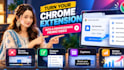 create a chrome extension promo video with screen recording