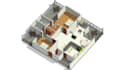 transform your 2d plan into 3d evit model and renders
