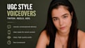 british female voiceover for social media