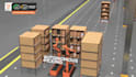 create 3d industrial animation, factory automation, and warehouse video