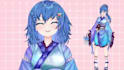 design live2d model, 2d vtuber model, live2d rigging nsfw vtuber commission