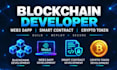 develop blockchain web3 dapp smart contract and crypto token