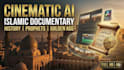 make professional islamic documentary style videos using ai