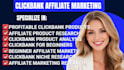 find low competition profitable clickbank niches for beginners