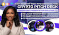 design investor pitch deck crypto pitch deck blockchain startup crypto pitchdeck