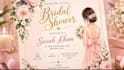 design luxury bridal shower invitations with unique design