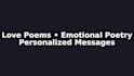 write custom poetry p