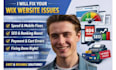 fix wix website issues speed mobile layout seo fix wix payment cart issues