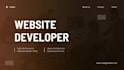 build modern responsive website using HTML CSS react and next js