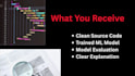 clean data and build machine learning models for your project