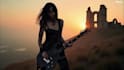 create a creative ai style music video or motion cover art for rap pop edm
