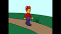 animate your character in frame by frame style
