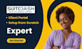 automate suitedash client portal flow forms white label CRM