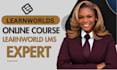setup learnworlds online course design learnworlds website do learnworlds lms CV