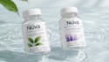create premium supplement label design with bottle packaging and 3d mockup