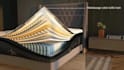 create 3d mattress exploded view, bedding concept design and animation